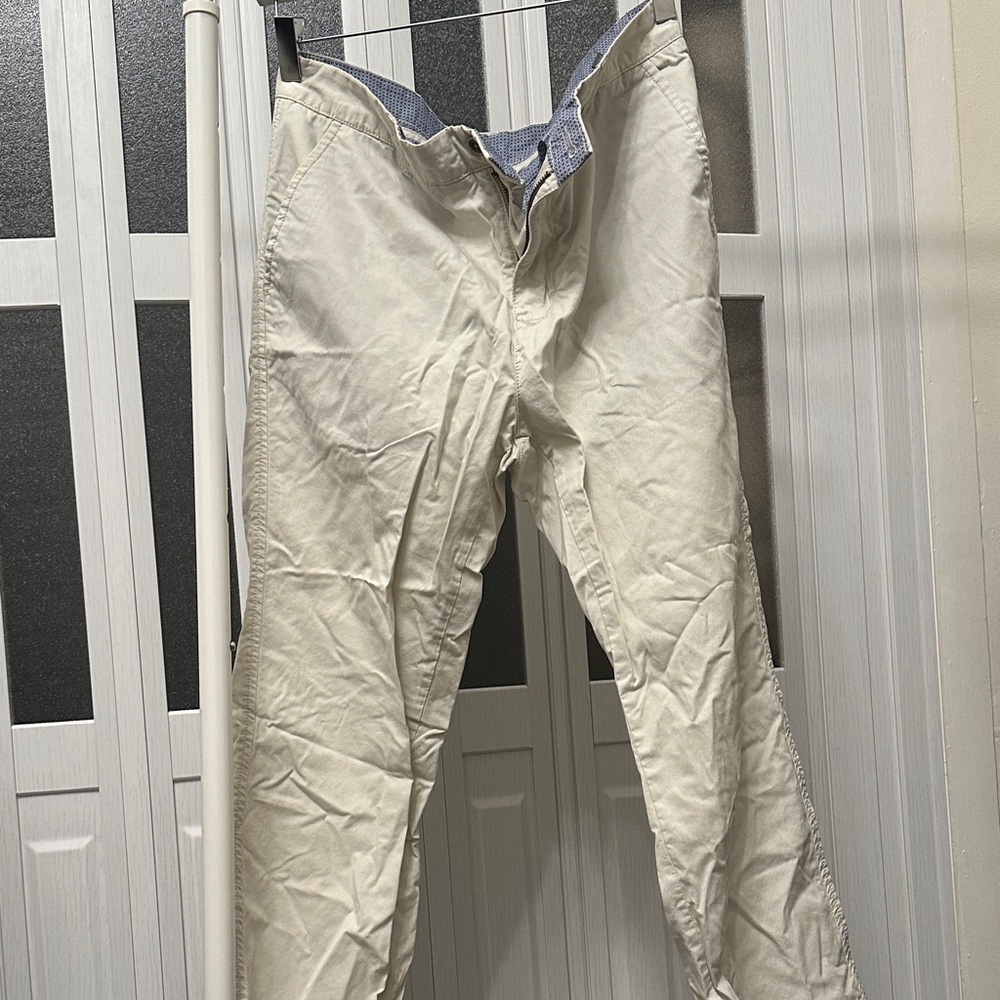 Ike Behar Men's Tan Chinos